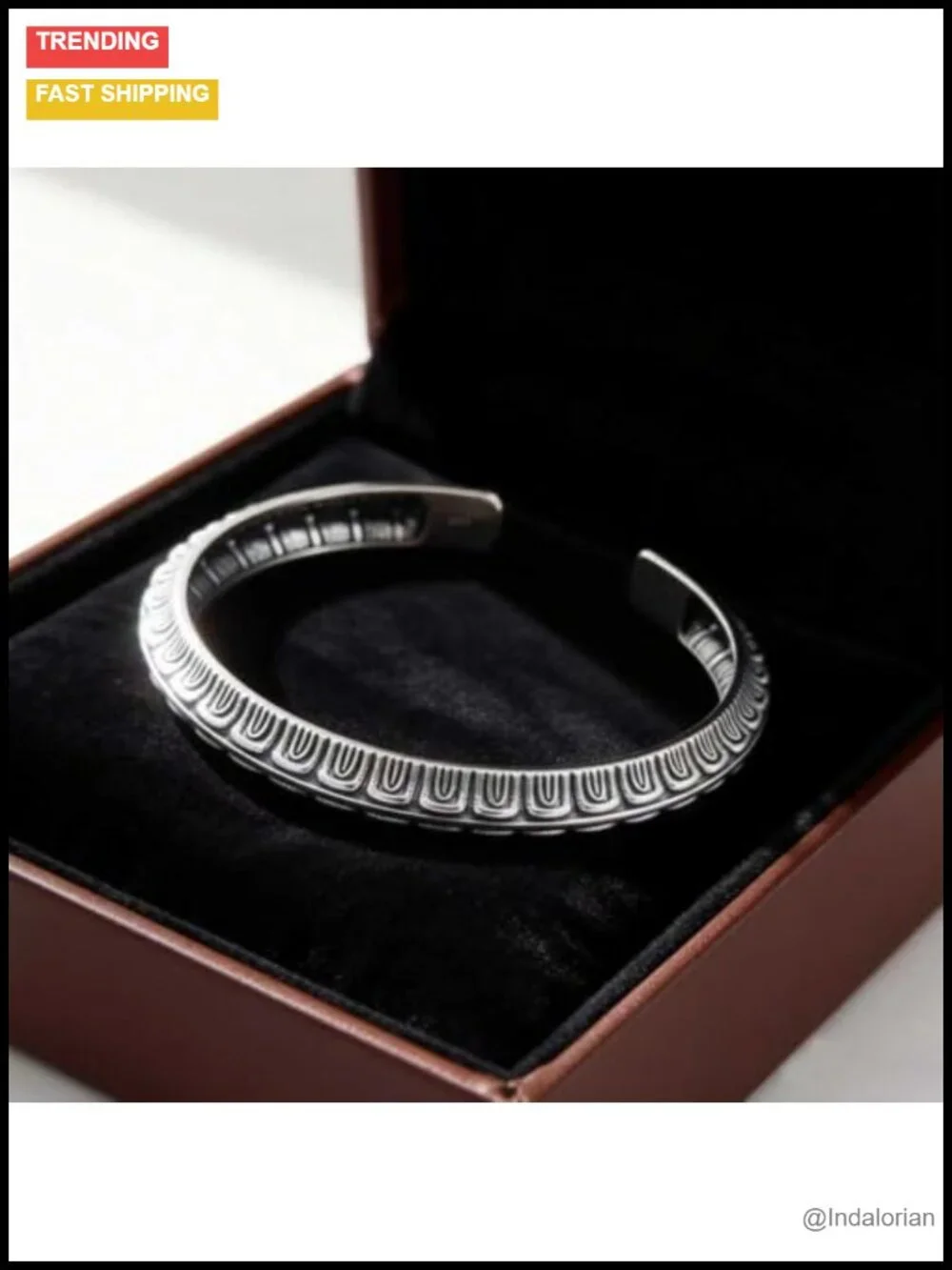 Sterling Silver Stacked Bangle Bracelet